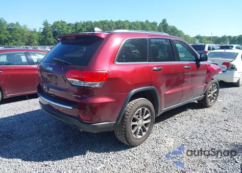 2016 Jeep Grand Cherokee Limited z USA, uszkodzony, nr VIN 1C4RJFBG0GC462939